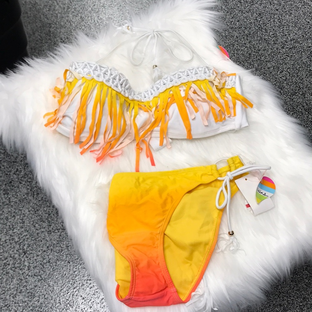 Raisins Fringe 2 Piece Bikini - NWT!